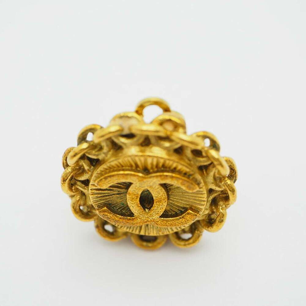 CHANEL Authentic Gold Earrings - Picture 7 of 9